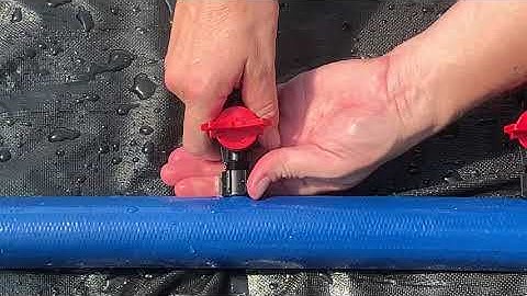 Drip Irrigation: Drip Tape Installation (part 4 of 4)