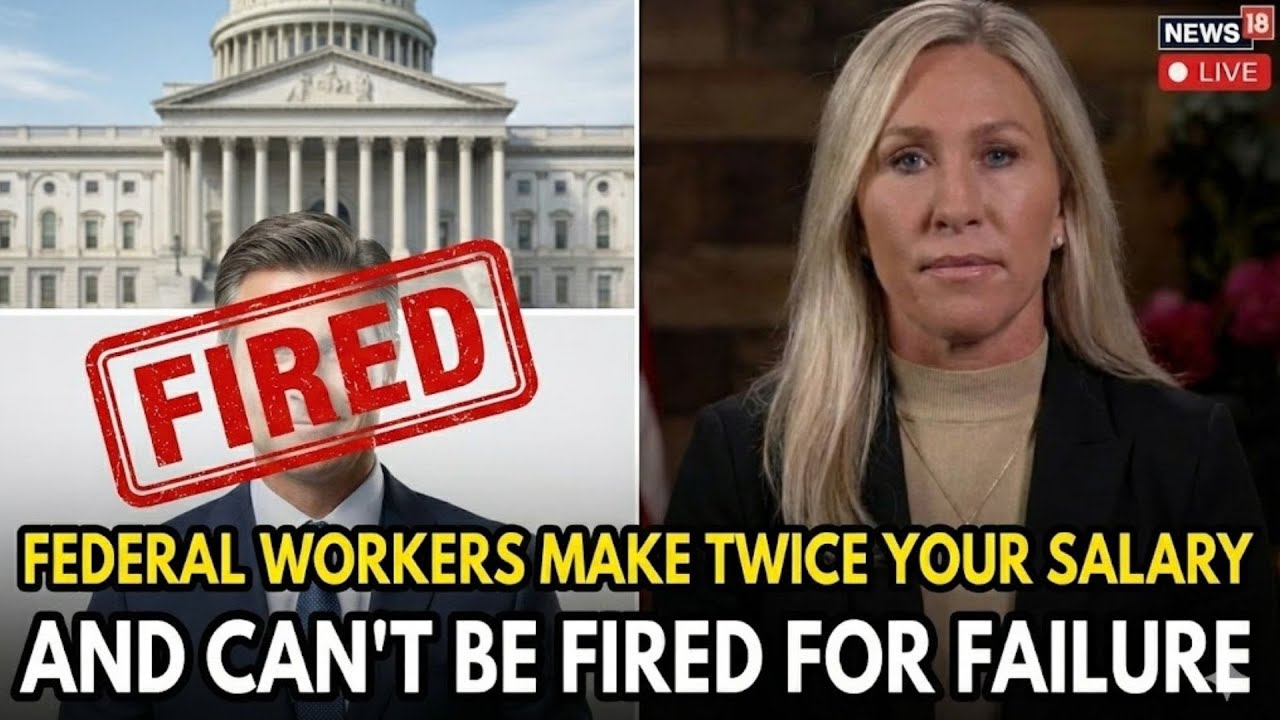 Federal Workers Make Twice Your Salary and Can't Be Fired for Failure
