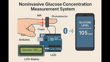 HVS-3668. Noninvasive Glucose Concentration Measurement System #bluetooth monitoring #NIR glucose.