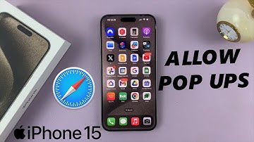 How To Allow Pop Ups In Safari On iPhone 15 & iPhone 15 Pro