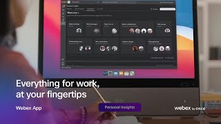 Everything for work, at your fingertips  |  Webex App screenshot 1