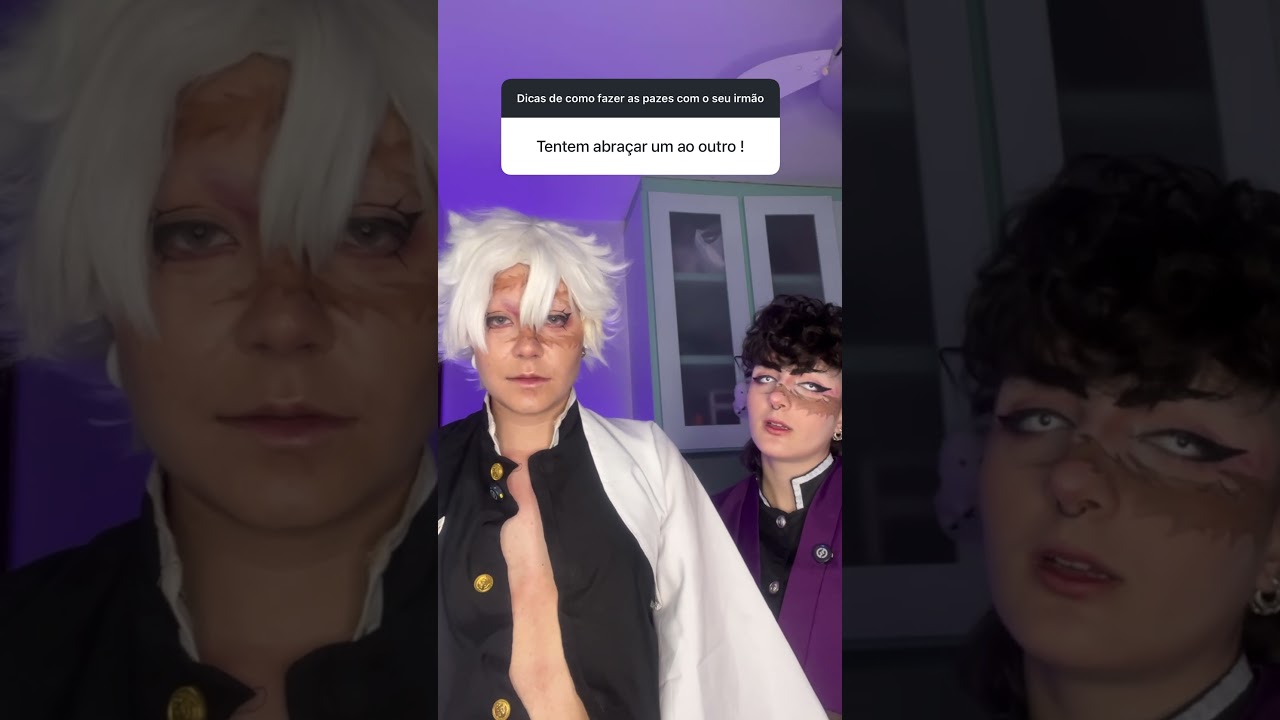 DICAS DE COMO FAZER AS PAZES COM I SEU IRMÃO!!#kimetsunoyaiba #demonslayer #cosplay @Nandalorenzine
