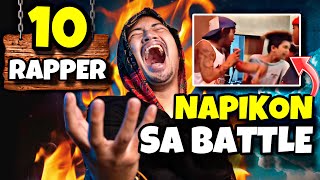 10 RAPPER | ''NAPIKON Sa RAP BATTLE'' (SlNAMPAL!)