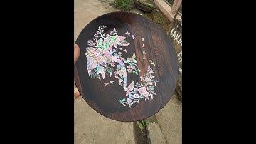 ĐĨA KHẢM ỐC CŨ GỖ MUN-HÀNG SIÊU VÍP-0985230888-ĐỒ GỖ CŨ BÙI TUẤN