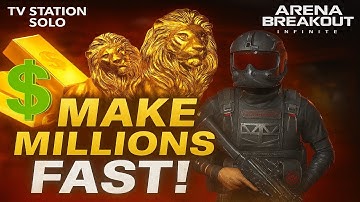TV STATION SOLO MONEY GUIDE | Arena Breakout Infinite