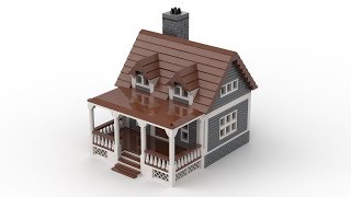 LEGO Farm House MOC - Step by step