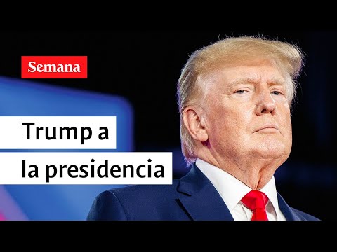 Trump anuncia su candidatura a la presidencia 2024 | Videos Semana