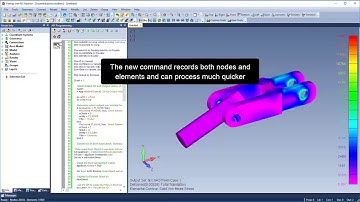 Femap 12 Video 6: New Custom Tool Capabilities