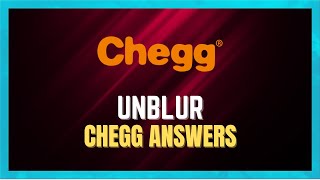 How To Unblur Chegg Answers (2024) screenshot 4