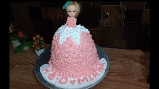 Amazing Barbie Cake Decorating Tutorial | Most Satisfying Doll Cake Decorating Idea