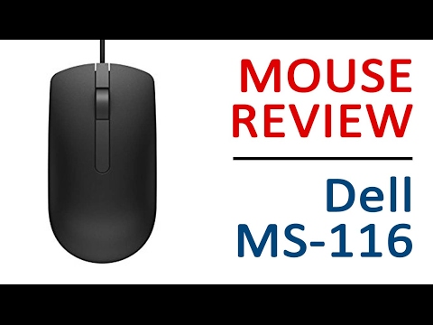 Dell MS116 Mouse Unboxing - Close Look - Review