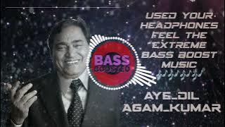 Aye Dil Aye Dil  |  Extreme Bass Boost Songs  | Agam Kumar Nigam  | Phir Bewafai | Old Hindi songs