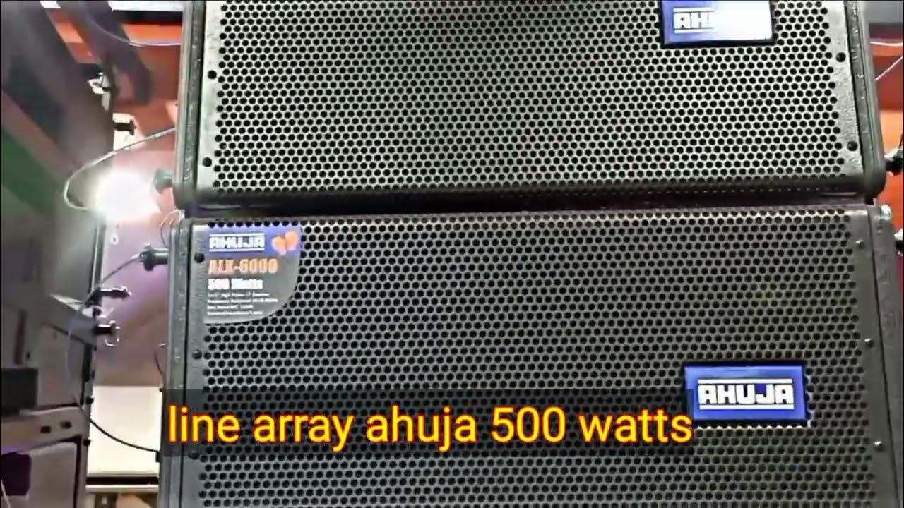 AHUJA ALX6000 LINE ARRAY IN 500 WATTS TOP MODEL LINE ahuja LINE dj
