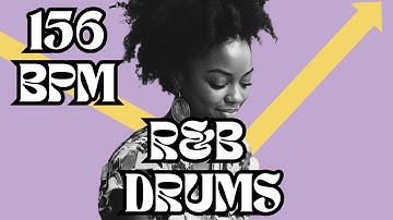 156 BPM R&B Drum Loop – Smooth & Snappy Pocket