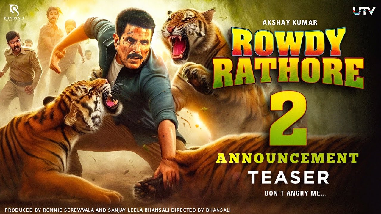 Rowdy Rathore 2 Announcement Teaser | Akshay Kumar | Sonakshi Sinha ...