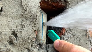 No need to change, leaky pipe repair technique that very few plumbers apply, can actually be fixed