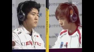 신한은행 위너스리그 08-09 FINAL CJ vs 화승 2세트 변형태 vs 이제동