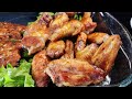 Smoked Salmon, Wings, Cream Cheese for NFL Playoffs Munchies