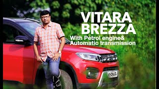 Maruti Suzuki Vitara Brezza with Petrol engine and Torque converter Automatic transmission