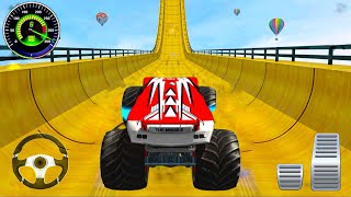 Monster Truck Stunts On Mega Ramp Race Extreme Racing 3d 2025 || Android Gameplay  screenshot 1