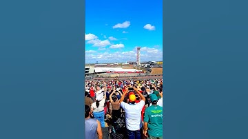 F1 COTA Austin Sprint race McLaren Crash 1st lap #f1 #cota #mclaren #mclarenf1 #crash