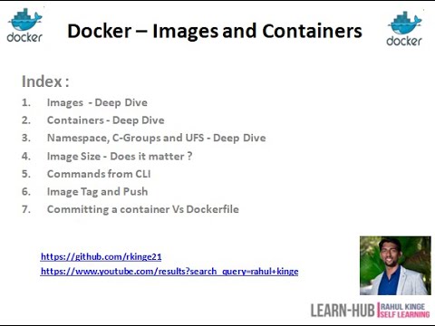 Devops Docker 3 - Deep Dive into Docker Images and Containers| Tutorial Series | Build |Rahul Kinge