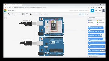 COMUNICACIÓN SERIAL ENTRE DOS ARDUINOS/PRÁCTICA #2 DE COMUNICACIONES ELECTRONICAS