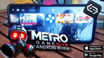 I PLAYED METRO 2033 REDUX ON ANROİD WİTH GAMEHUB EMULATO! | PC GAMES ON MOBİLE