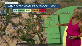 Slight chance of storms during the Taylor Swift concert in Denver