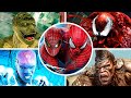 The amazing spiderman 1  2  all boss fights every villain ending with cutscenes 4k ultra