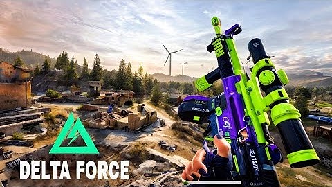 DELTA FORCE MOBILE 60 FPS MAX GRAPHICS GAMEPLAY