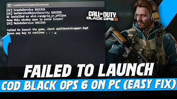 How To Fix COD Black Ops 6 Failed To Launch on PC! (sp24\bootstrapper.log!) Black Ops 6 Fix