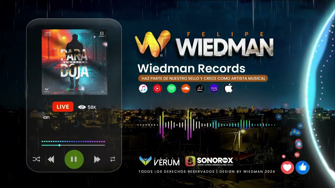 PARADOJA - Felipe Wiedman | Wiedman Records