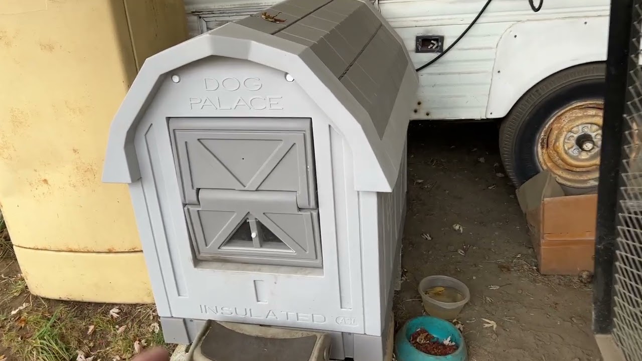Dog Palace Insulated Dog House