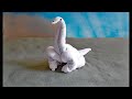 Towel folding dinosaur | Towel art | Towel animal|Lipat handuk menjadi dinosaur | Animal de toalla|