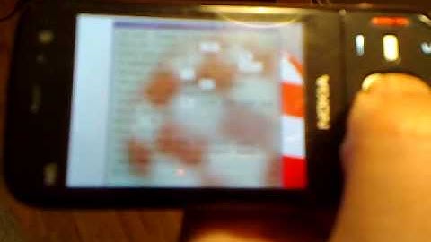 Amiga emulator UAE4all on nokia n85