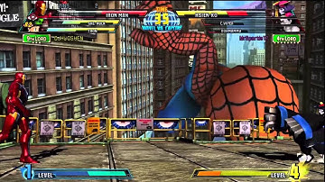 MvC3: DJHUOSHEN vs MrSparkle17