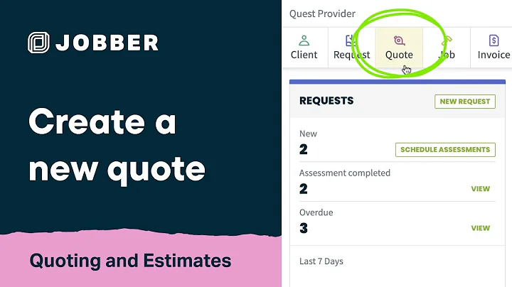 Create a New Quote | Quoting and Estimates