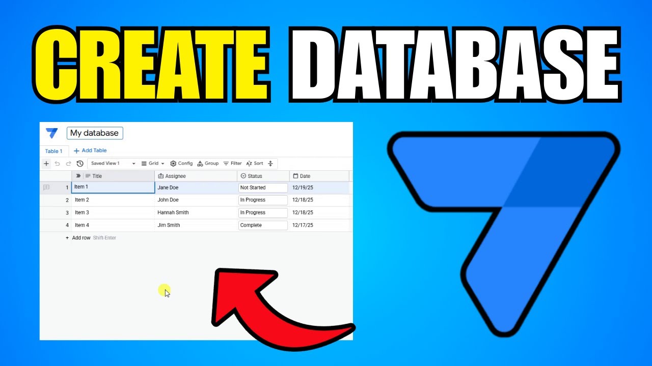 How To Create Database In AppSheet (Step By Step Guide) - YouTube