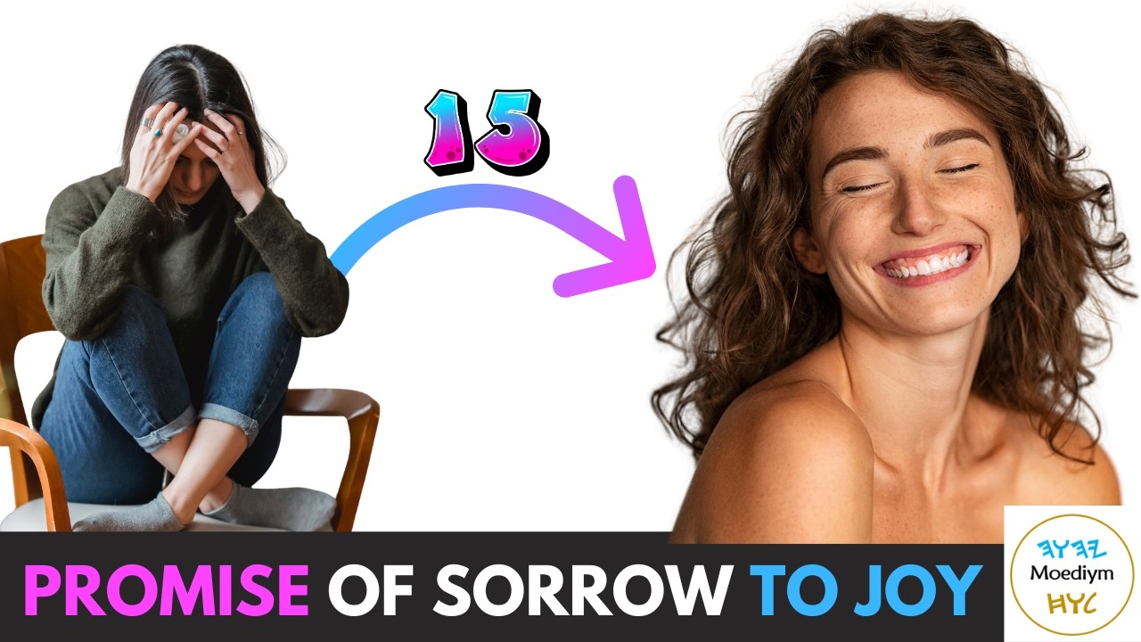 GOD has promised to turn our sadness into JOY!  #joy #jesus #deliverance #zadokcalendar #bible