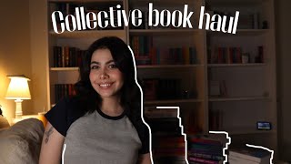 Collective book haul of 25 + books