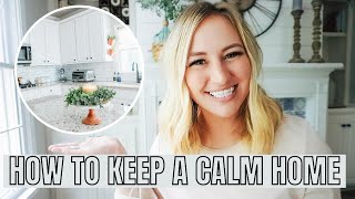 Tips For Keeping A Clean Relaxing And Calm Home Homemaking Ideas