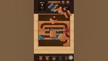 Roll the Ball slide puzzle Premium F Pack Level 6 Solution