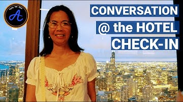 LEARN TAGALOG: Conversation At The Hotel Check-In