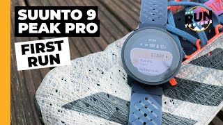 Suunto 9 Peak Pro Review: First run with Suunto's new GPS running watch