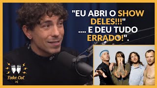 EX VOCALISTA DO NX ZERO CONTA COMO FOI ABRIR O  SHOW DO RED HOT CHILI PEPPERS - Cortes Take Cut