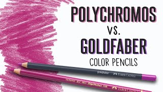 Color Pencil Comparison: Polychromos vs. Goldfaber