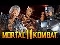 Mortal Kombat 11 Aftermath - Reacting to BRAND NEW Fatalities! Fujin, Sheeva & Robocop Gameplay!