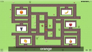 GAME 15-A6 FRUIT (Maze chase)