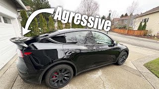 Aggressive Tesla Model Y Spoiler Install & Review | Fusion Motorsports by CfTesla 2,744 views 1 month ago 10 minutes, 35 seconds